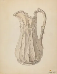 Pitcher, c. 1938. Creator: Frank Fumagalli