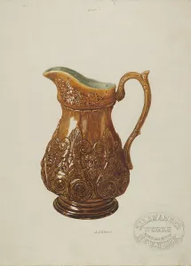 Pitcher, c. 1938. Creator: J. J. Neill