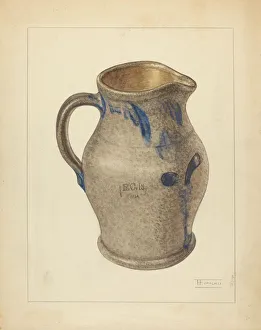 Pitcher, c. 1940. Creator: Frank Fumagalli