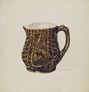 Pitcher, c. 1941. Creator: Elmo Fleming