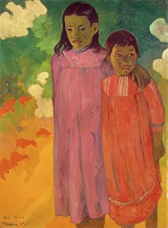 Position Prints: Piti Teina, 1892. Creator: Paul Gauguin