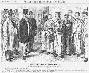 Pity The Poor Prisoners?, 1868. Artist: Charles Samuel Keene