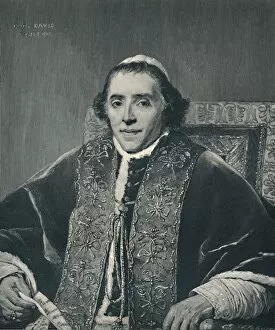 Barnaba Niccolo Maria Luigi Chiaramonti Collection: Pius VII, 1805, (1896). Artist: T Johnson