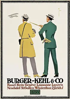 Fries Prints: PKZ Burger-Kehl & Co, 1916. Creator: Fries, Leonhard F. W. (1883-1953)