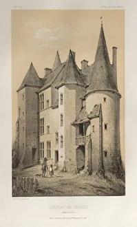 Pl. 45 Chateau De Chassy (Saone et Loire), 1860. Creator: Victor Petit (French