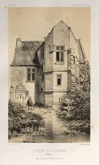 Pl. 47, Manoir De Sousmont (Calvados), 1860. Creator: Victor Petit (French, 1817-1874)