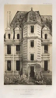 Pl. 71, Ruines Du Chateau De Mont-Saint-Jean (Saone et Loire), 1860. Creator