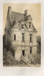 Lith De Godard A Paris Prints: Pl. 79, Le Plessis-Dumee (Yonne), 1860. Creator: Victor Petit (French, 1817-1874)