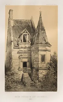 Pl. 86, Ancien Chateau de Gisy-Les-Nobles (Yonne), 1860. Creator: Victor Petit (French