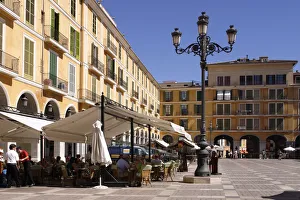 Streetlighting Prints: Placa Major, Palma, Mallorca, Spain