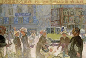 Centre Gallery: Place de Clichy, 1912. Artist: Bonnard, Pierre (1867-1947)