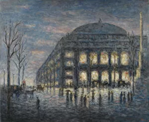 Postimpressionism Collection: The Place du Chatelet in Paris, c. 1900