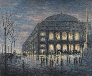 Luce Prints: The Place du Chatelet in Paris, c. 1900