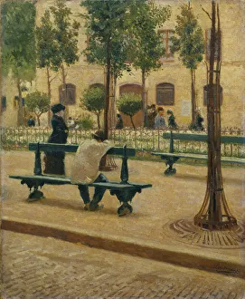 Zandomeneghi Prints: Place du Tertre, 1880