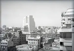 Morocco Prints: Place de France, Casablanca, Morocco, c1955. Creator: Arthur Charles Kirby Ware