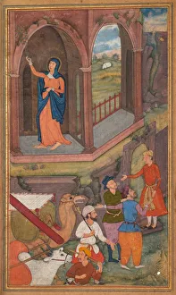 Northern India Prints: The place of Jesuss birth, from a Mir at al-quds of Father Jerome Xavier…