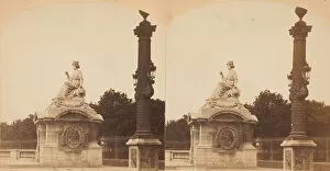 Brest Collection: Place de la Concorde, Paris, 1860s. Creator: Unknown
