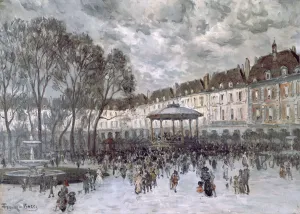The Place of Music, c1875-1926. Artist: Frank Myers Boggs