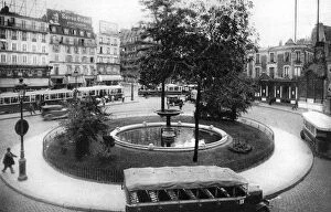 Ernest Flammarion Gallery: The Place Pigalle, Paris, 1931.Artist: Ernest Flammarion