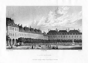 Starling Prints: Place Royal, Paris, 1830. Artist: MJ Starling