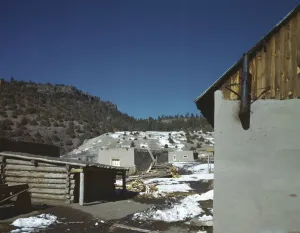 Placita, near Penasco, Taos Co. New Mexico, 1943. Creator: John Collier