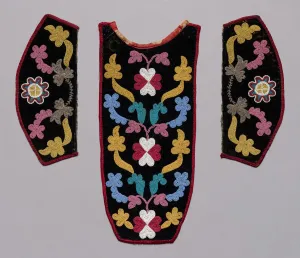 Ojibwe Prints: Placket and Cuffs, late 1800s. Creator: Unknown