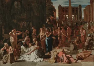 Athens Prints: The Plague of Athens, c1655. Creator: Sweerts, Michiel (1618-1664)