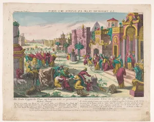 Imperial Franciscan Academy Prints: The third plague of Egypt, 1755-1779. Creator: Anon