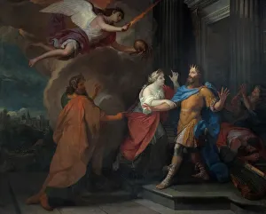 Choosing Gallery: The Plague in the Reign of David, 1675 / 1700. Creator: Guy-Louis Vernansal