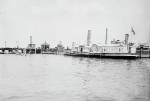 Quarantine Prints: Plague Ship, which carries suspects to Hoffman Island