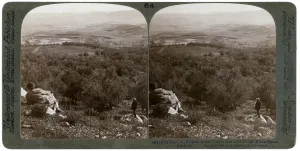 Jesse Hurlbut Prints: The plain of Dothan, Palestine, 1900. Artist: Underwood & Underwood