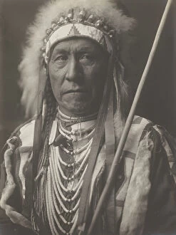 Feathers Collection: Plain Owl, 1908. Creator: Edward Sheriff Curtis