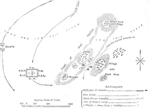 Plan of the Battle of El Teb, (February 29, 1884), c1881-85