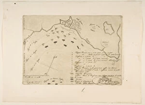 Plan of the Battle of Sinope, 1853