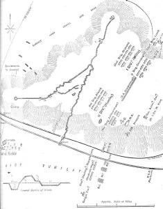 Plan of the Battle of Tel-El-Kebir, (September 13, 1882), c1882