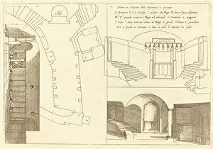Elevation Collection: Plan and Elevation of the Church of the Holy Nativity, 1619. Creator: Jacques Callot