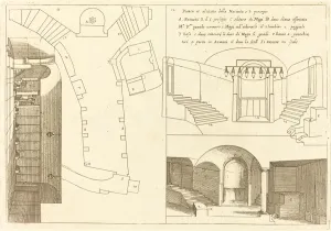 Elevation Prints: Plan and Elevation of the Church of the Holy Nativity, 1619. Creator: Jacques Callot