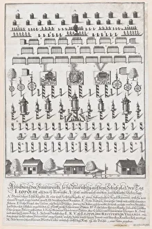 Plan for the fireworks display in honor of Emperor Leopold, Nuremberg, November 15 Plan for the fireworks display in honor of Emperor Leopold, Nuremberg, November 15