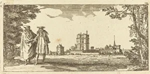 Silvestre Israel Prints: Plan general du Chasteau et petit Parc de Vincennes, 1668. Creator: Israel Silvestre