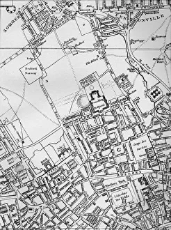 St Giles Prints: A plan of Holborn, St Giles, and St Pancras, London, in 1800 (1911)
