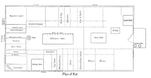 Plan of Hut, c1910-1913, (1913)