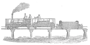 Logistics Prints: Plan of the military narrow-gauge railway, 1872. Creator: Unknown