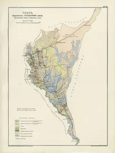Cartographic Prints: Plan Murgabskogo Gosudareva imeniia