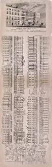 Plan of New Bridge Street, London, c1838