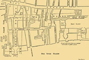 King Street Prints: Plan of a Portion of Westminster Between 1734 and 1748 - Before the Erection of