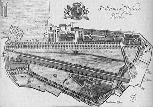 Plan of St Jamess Palace and Park in the time of Charles II, c1700 (1878) Plan of St Jamess Palace and Park in the time of Charles II, c1700 (1878)
