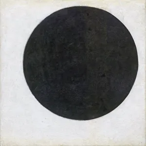 Malevich Prints: Plane in Rotation, called Black Circle, 1915