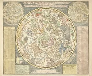 Celestial Gallery: Planisphaerii Coelestis Hemisphaerium Septentrionale, 1706