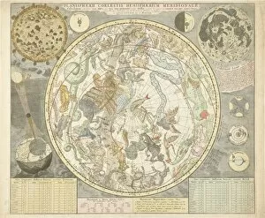 Cancer Gallery: Planisphaerii Coelestis Hemisphaerium Meridionale, 1706