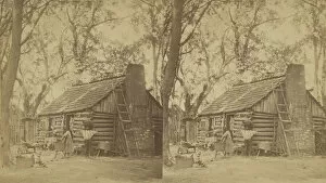 Plantation Scene; Folks All Home, 1865-1874. Creator: J. N. Wilson